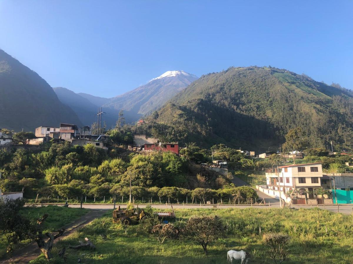 Premium Holiday Cabin - Spectacular Tungurahua Volcano View Baños Exteriör bild