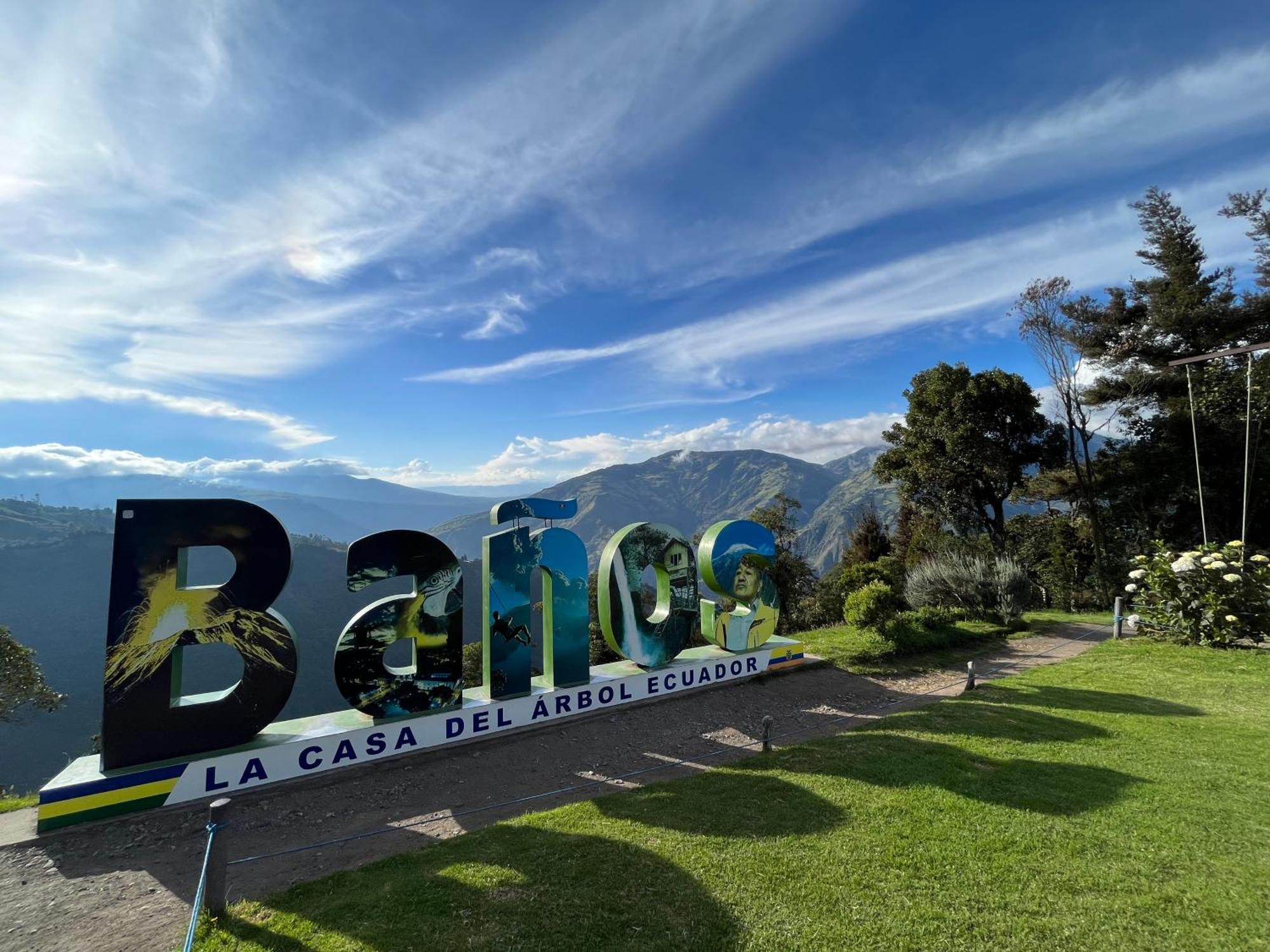 Premium Holiday Cabin - Spectacular Tungurahua Volcano View Baños Exteriör bild